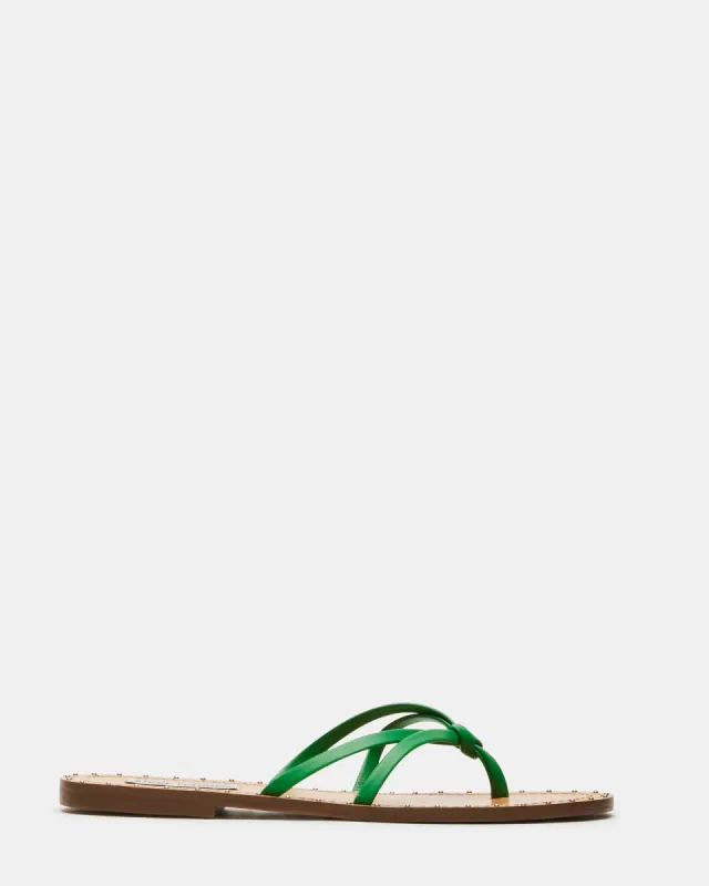 RIVERA GREEN LEATHER sold by Steve Madden