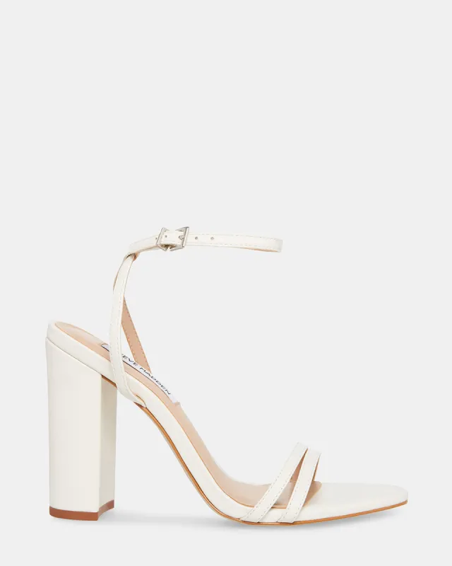 CANDID WHITE LEATHER sold by Steve Madden