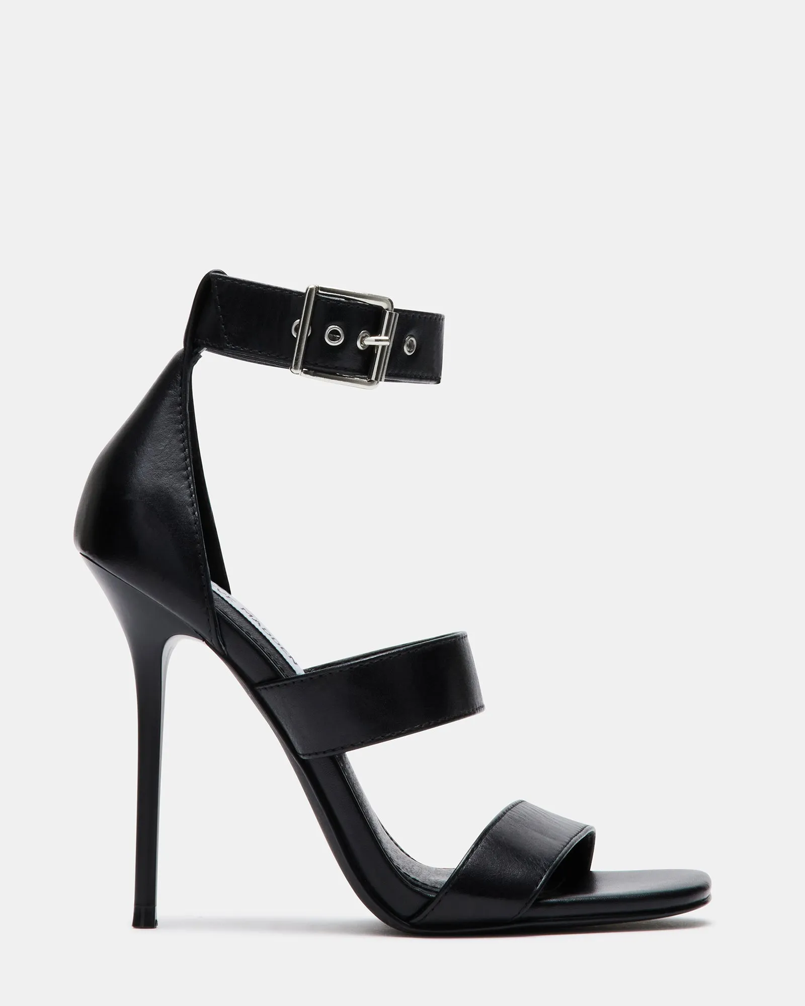 JELENA BLACK LEATHER - SM REBOOTED sold by Steve Madden