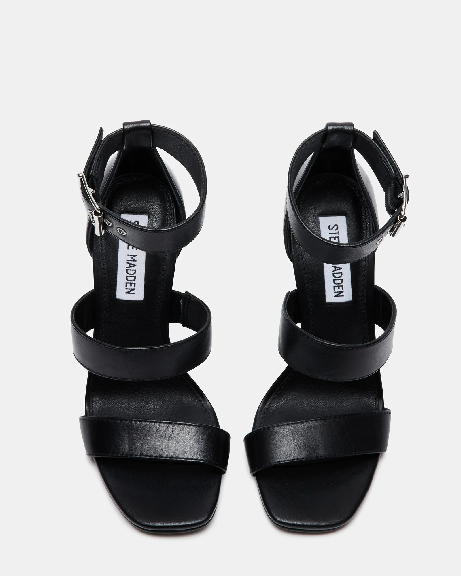 JELENA BLACK LEATHER - SM REBOOTED sold by Steve Madden product image thumbnail 3
