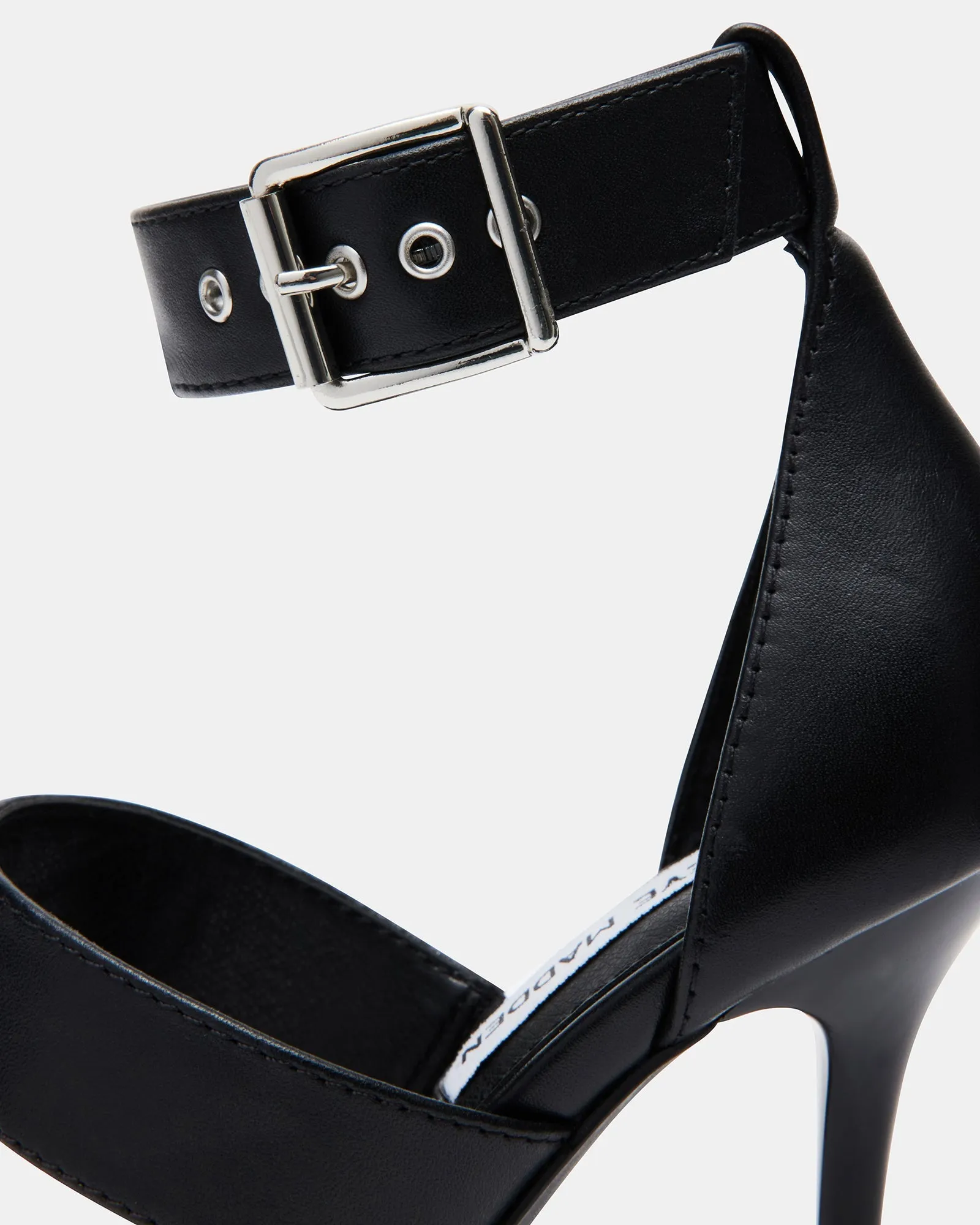 JELENA BLACK LEATHER - SM REBOOTED sold by Steve Madden product image thumbnail 4