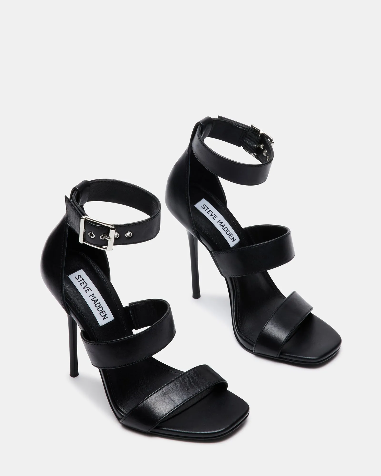 JELENA BLACK LEATHER - SM REBOOTED sold by Steve Madden product image thumbnail 2
