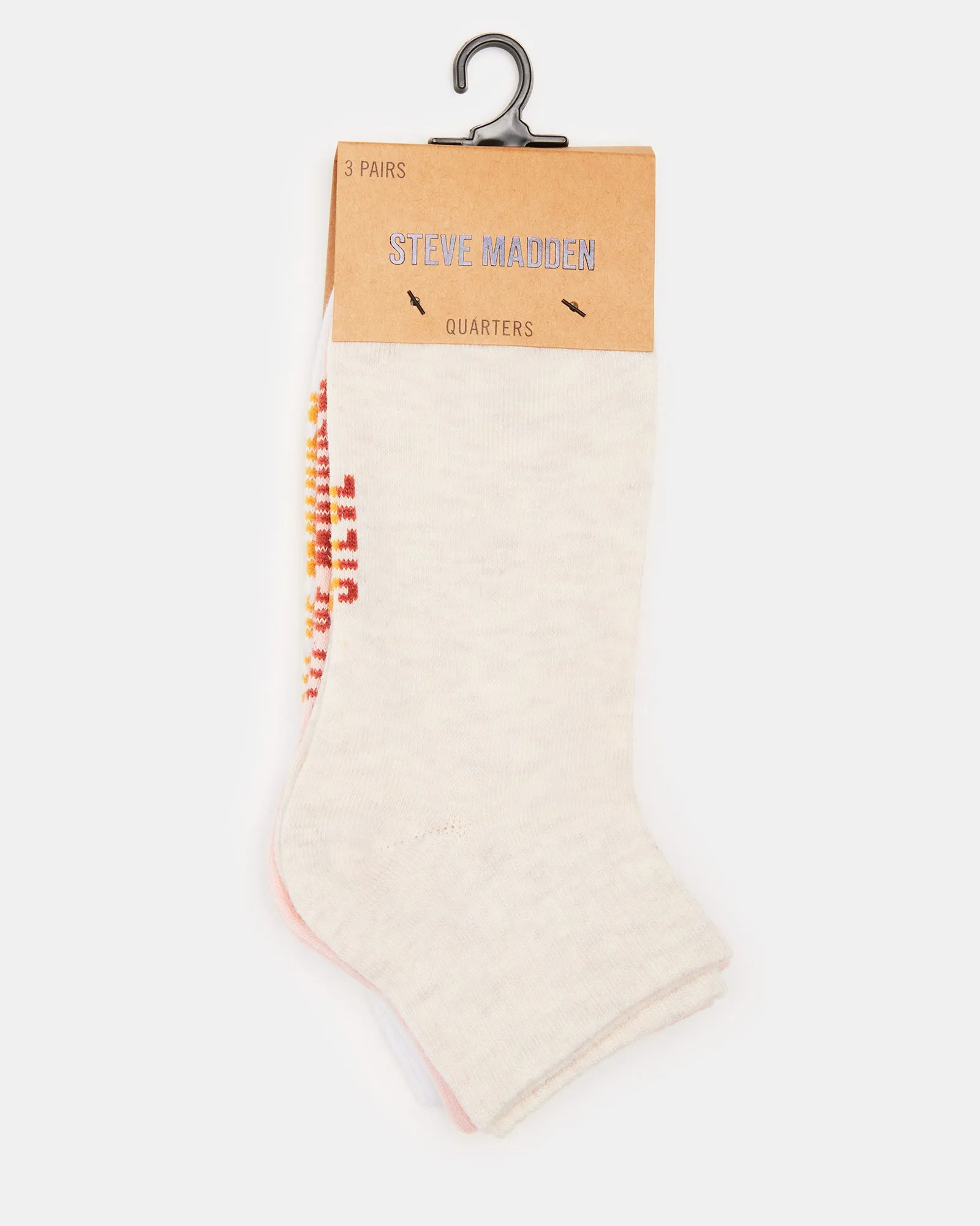 SPEEDY SOCKS NATURAL MULTI sold by Steve Madden product image thumbnail 3