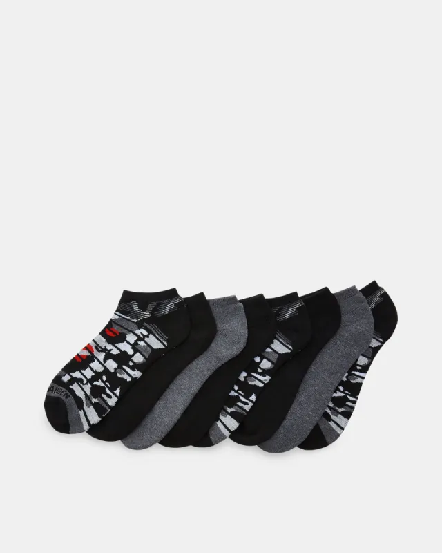 MEN'S ANKLE SOCKS BLACK MULTI sold by Steve Madden