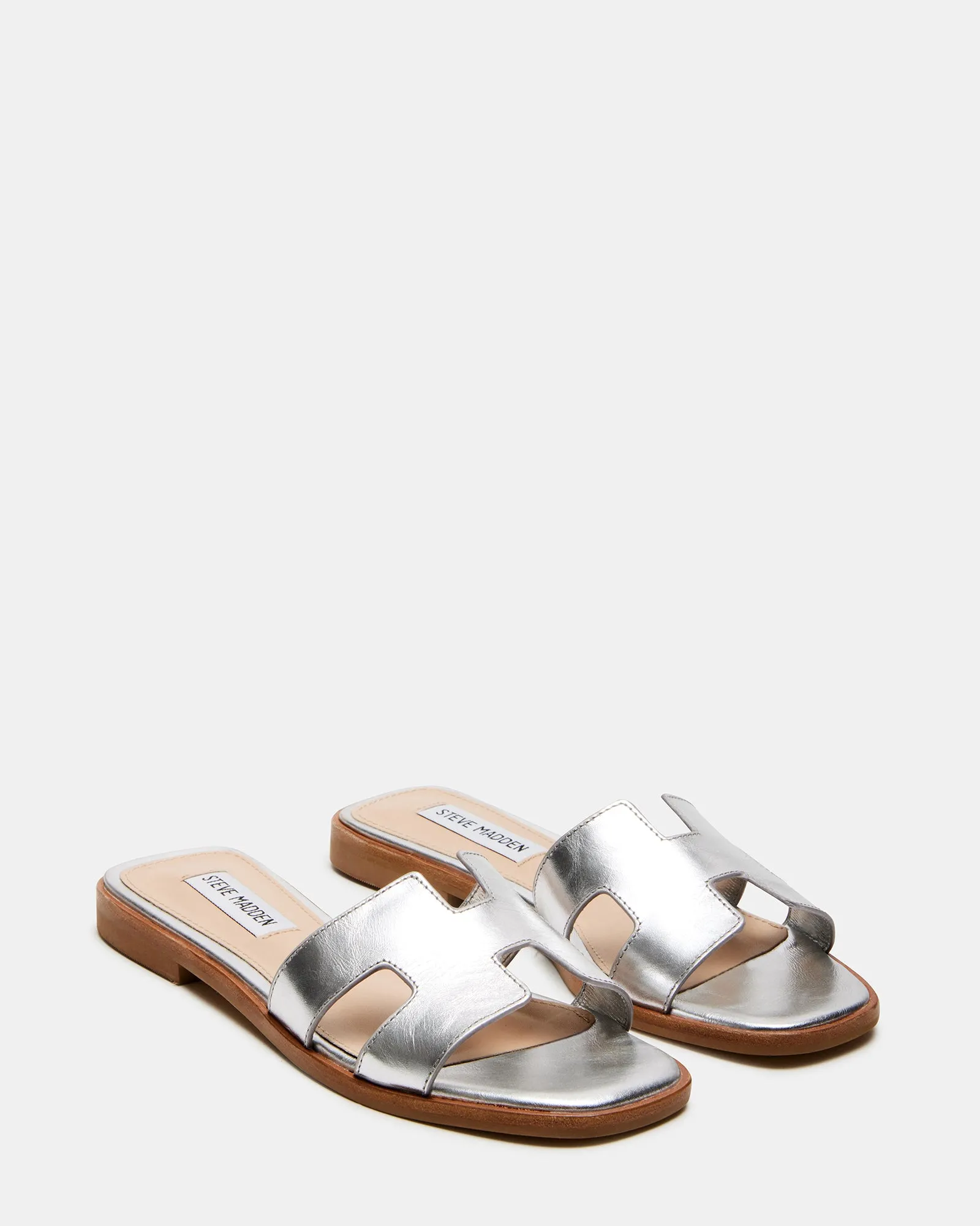 HADYN SILVER LEATHER sold by Steve Madden product image thumbnail 2