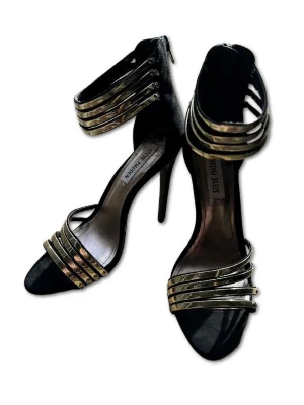 BLITZY BLACK AND GOLD -  SM REBOOTED sold by Steve Madden