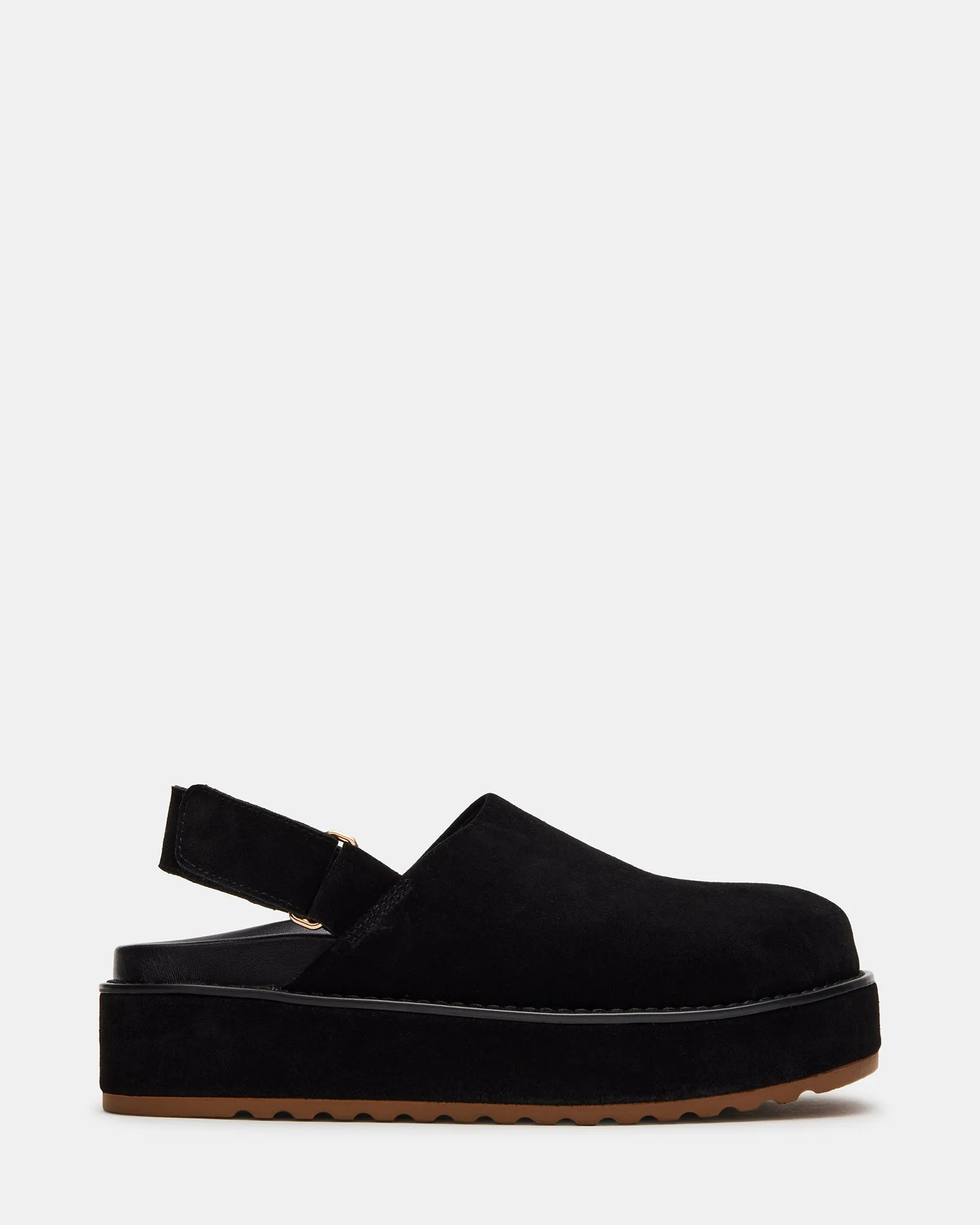 MELLOW BLACK SUEDE sold by Steve Madden