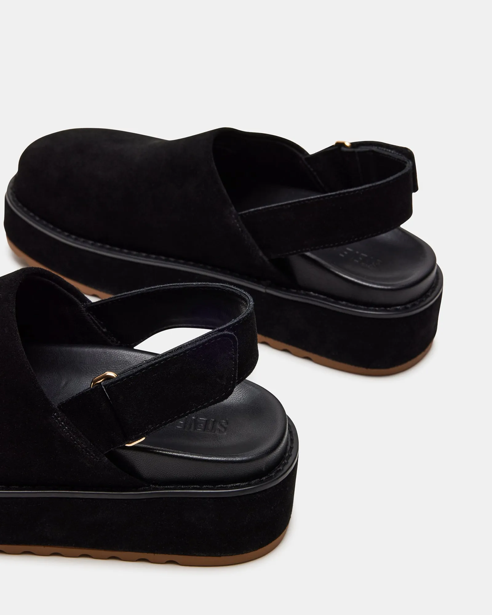 MELLOW BLACK SUEDE sold by Steve Madden product image thumbnail 3