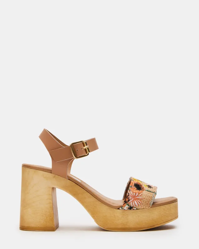 GOSLING FLORAL MULTI sold by Steve Madden