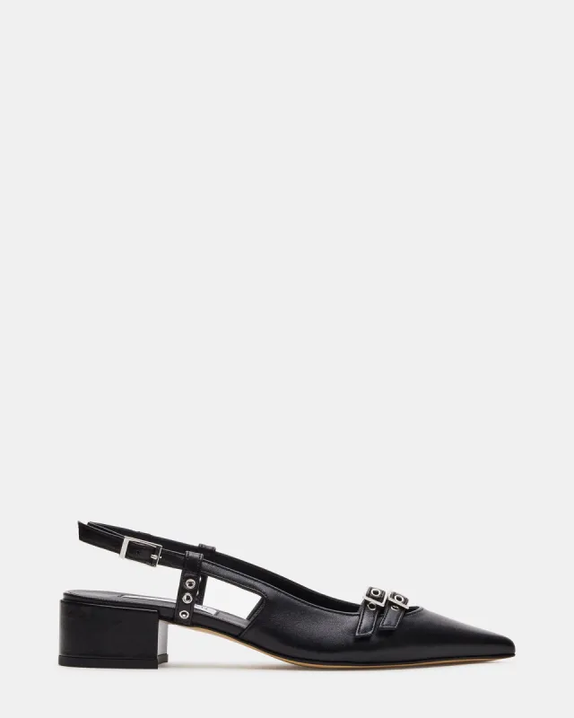 MODISH BLACK LEATHER sold by Steve Madden