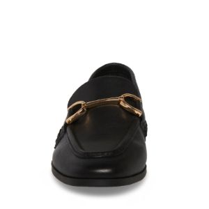 CARRINE BLACK LEATHER - SM REBOOTED sold by Steve Madden