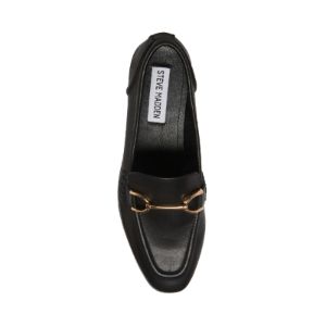 CARRINE BLACK LEATHER - SM REBOOTED sold by Steve Madden