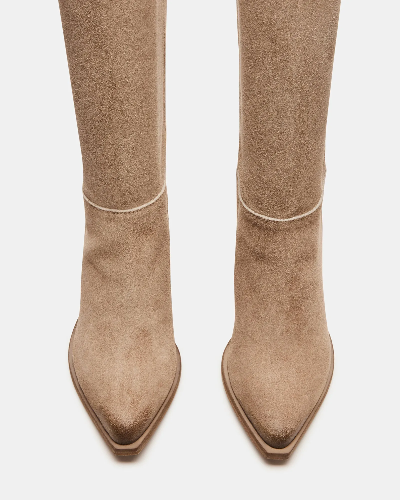 DEVINA TAUPE SUEDE sold by Steve Madden product image thumbnail 4
