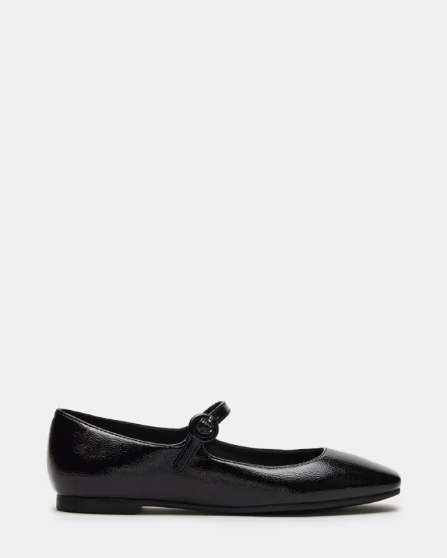 LUANNA BLACK PATENT sold by Steve Madden