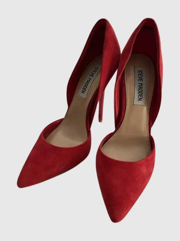 VARCITTY RED SUEDE - SM REBOOTED sold by Steve Madden