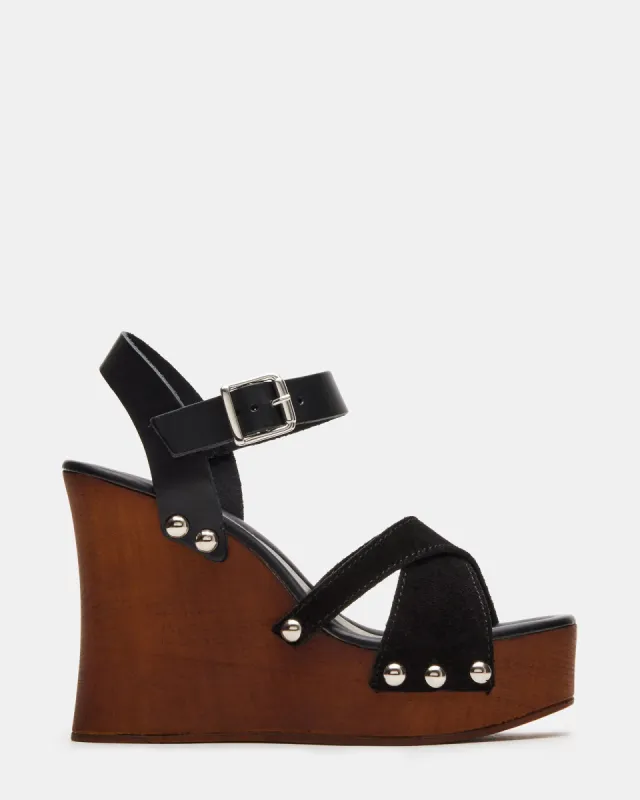 VISTA BLACK SUEDE sold by Steve Madden