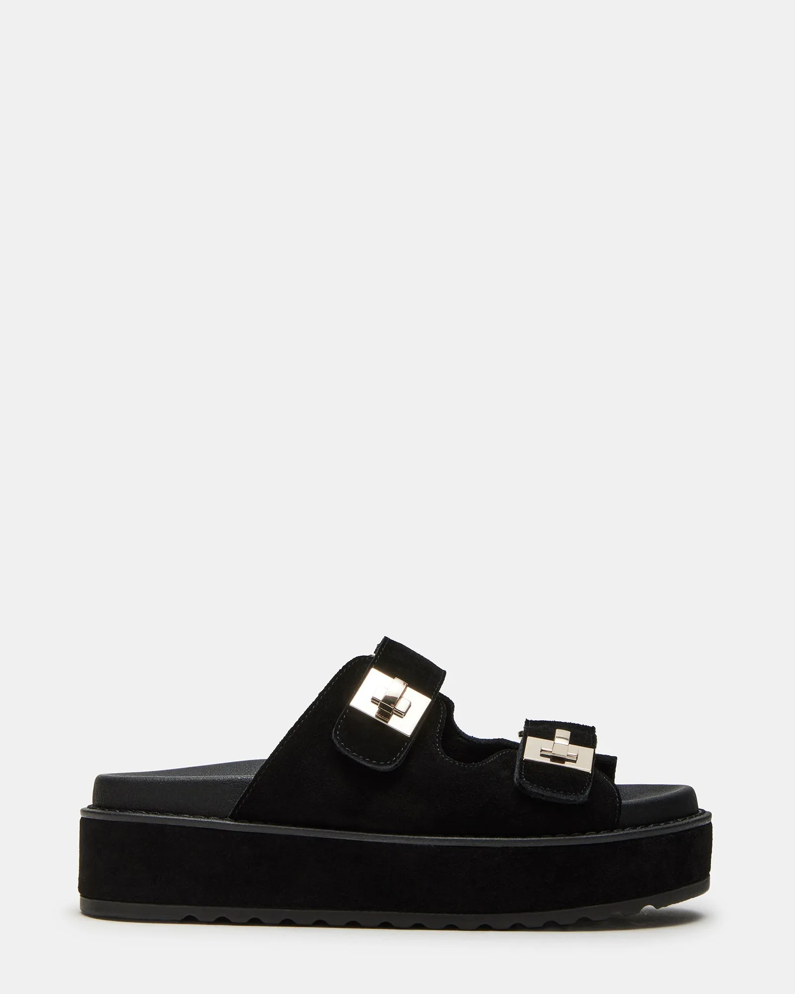 BIGSCHMONA BLACK SUEDE sold by Steve Madden