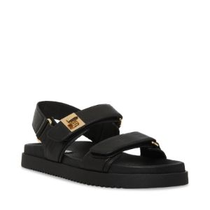 MONA BLACK LEATHER - SM REBOOTED sold by Steve Madden