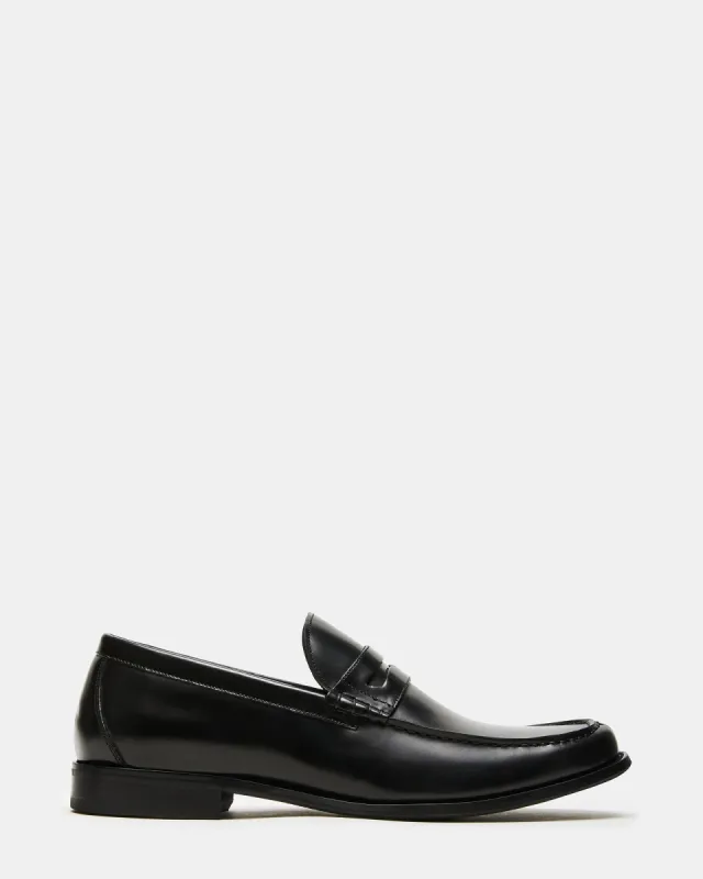 TROYE BLACK LEATHER sold by Steve Madden