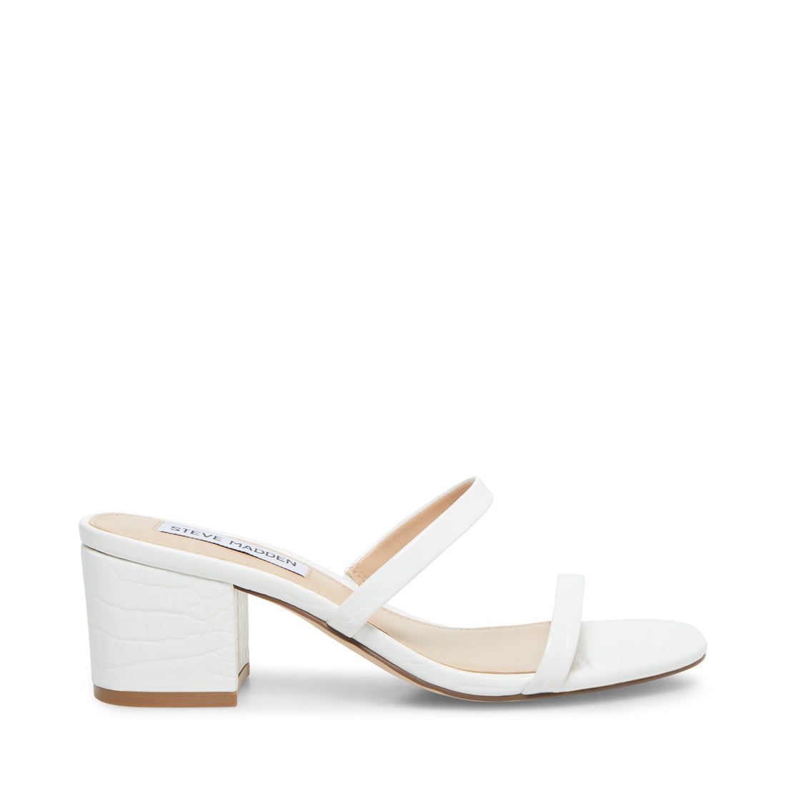 ISSY WHITE CROCODILE - SM REBOOTED sold by Steve Madden