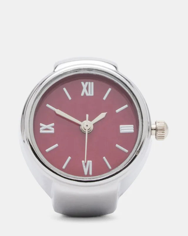 WATCH RING RED sold by Steve Madden