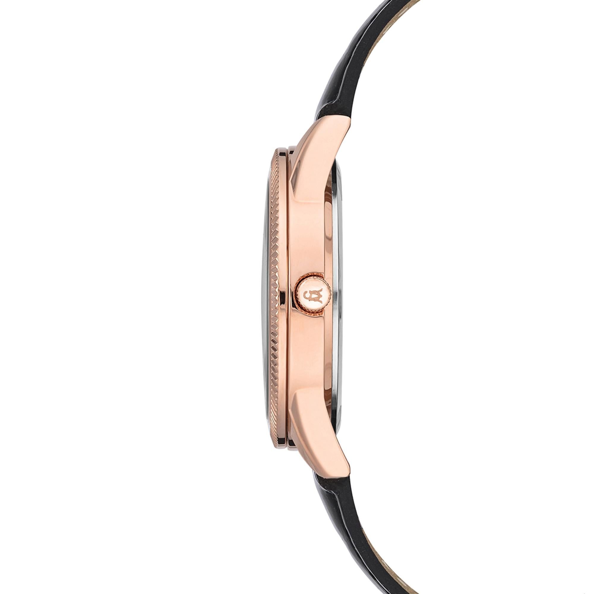 ELEGANT EMBOSSED WATCH BLACK sold by Steve Madden product image thumbnail 2