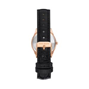 ELEGANT EMBOSSED WATCH BLACK sold by Steve Madden