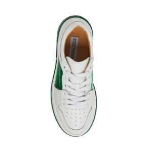 JOEY WHITE/GREEN sold by Steve Madden