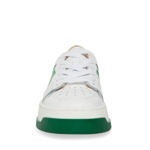 JOEY WHITE/GREEN sold by Steve Madden