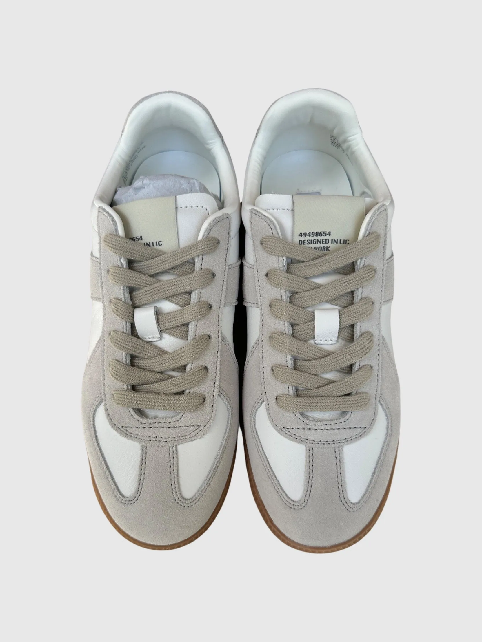DIXIN WHITE LEATHER - SM REBOOTED sold by Steve Madden