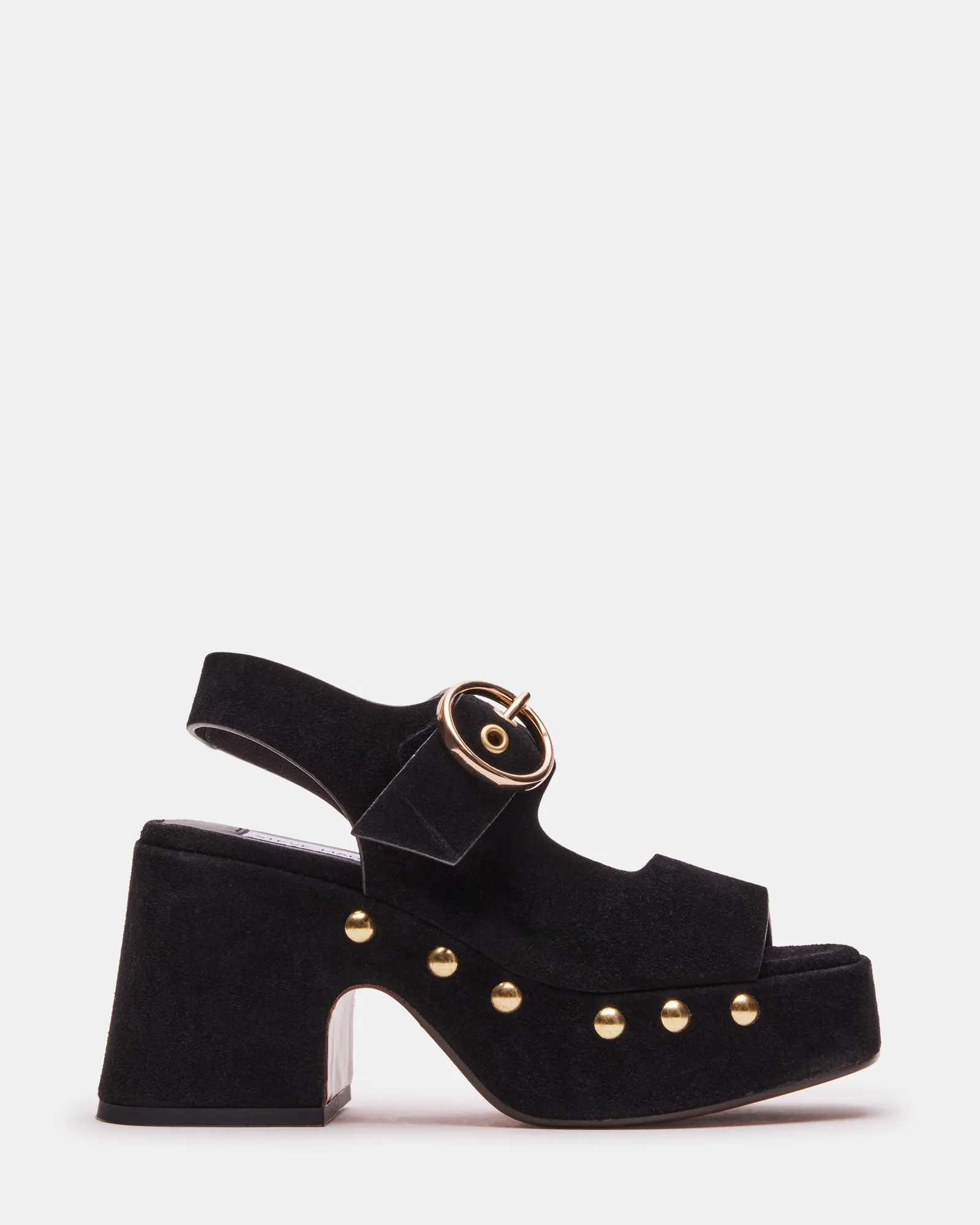 STROLL BLACK SUEDE sold by Steve Madden