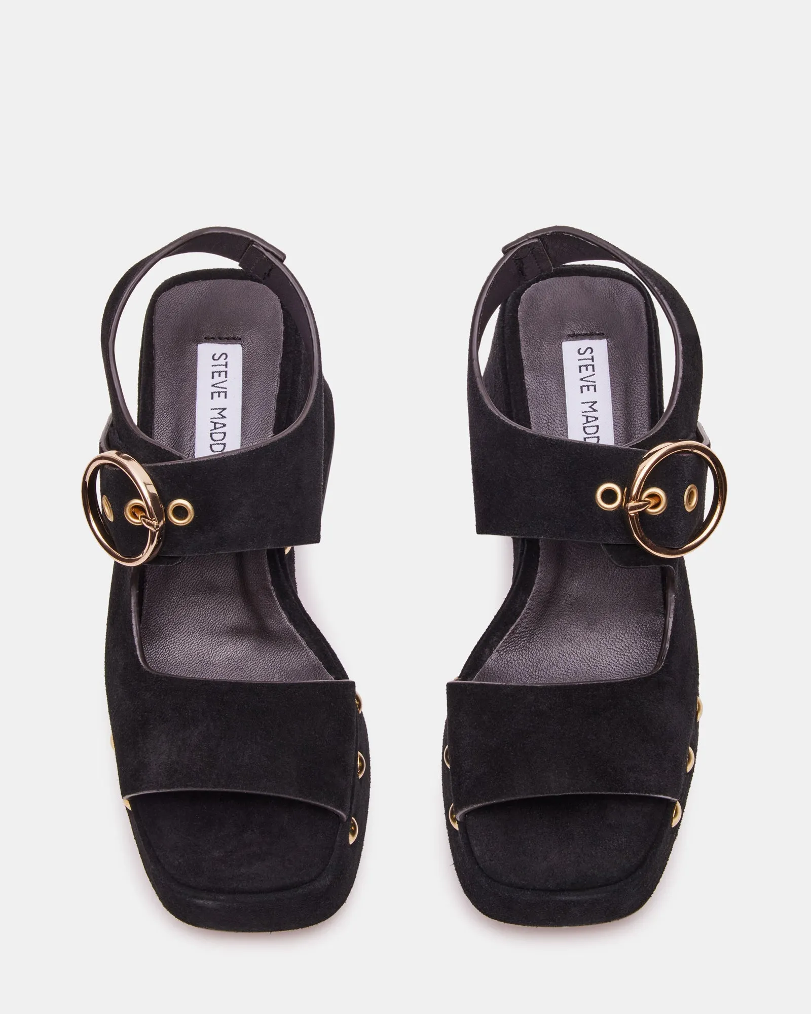 STROLL BLACK SUEDE sold by Steve Madden product image thumbnail 4