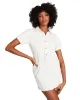 DENIM BUTTON UP DRESS WHITE - SM REBOOTED sold by Steve Madden