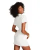 DENIM BUTTON UP DRESS WHITE - SM REBOOTED sold by Steve Madden