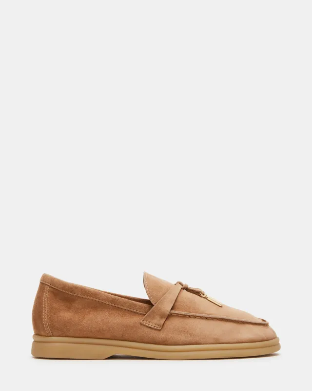 LANGSTON TAN SUEDE sold by Steve Madden