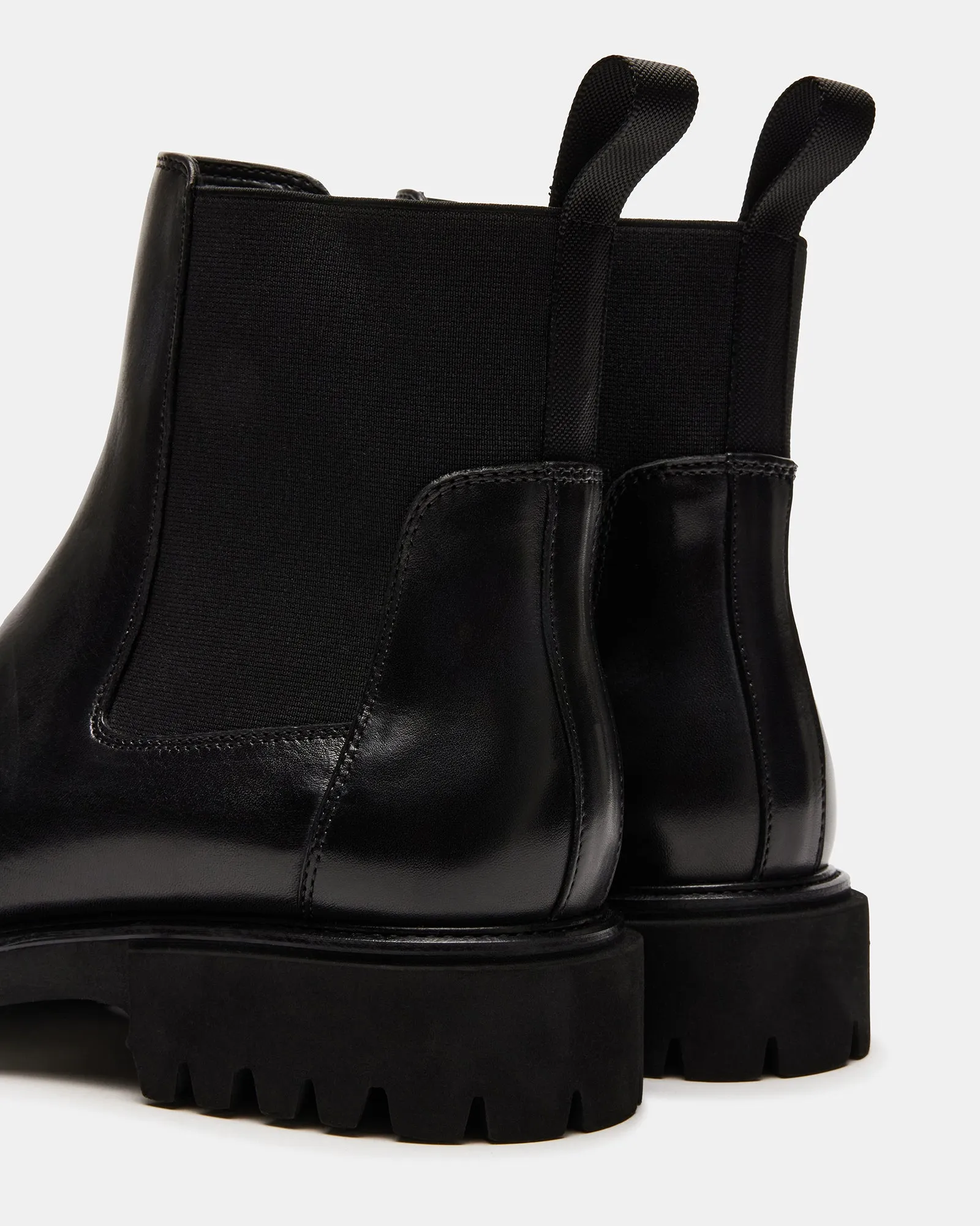 RAFAYEL BLACK LEATHER - SM REBOOTED sold by Steve Madden product image thumbnail 3