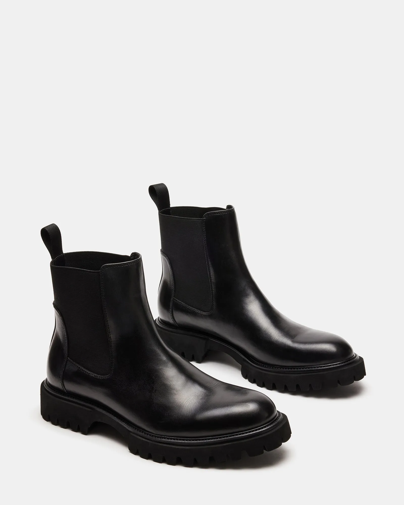 RAFAYEL BLACK LEATHER - SM REBOOTED sold by Steve Madden product image thumbnail 2