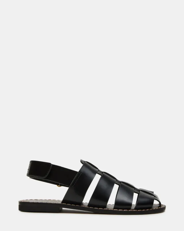 SAMSON BLACK LEATHER sold by Steve Madden
