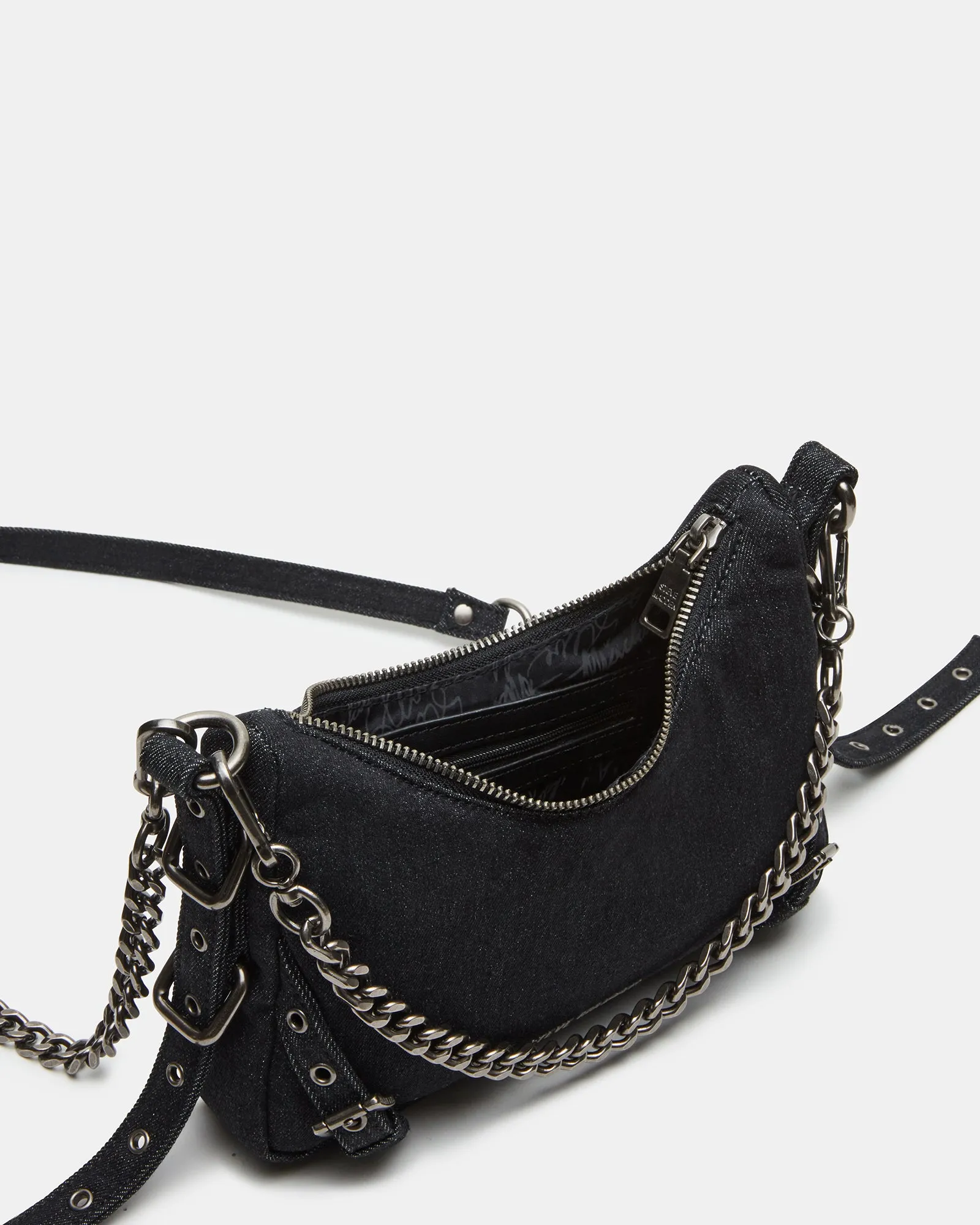 VITAL BAG BLACK DENIM sold by Steve Madden product image thumbnail 5