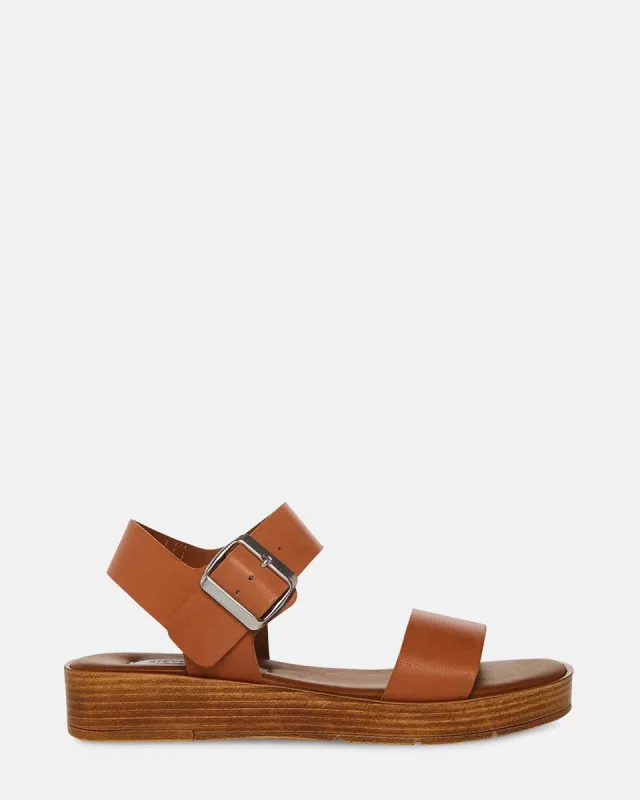 KEENAN TAN LEATHER sold by Steve Madden