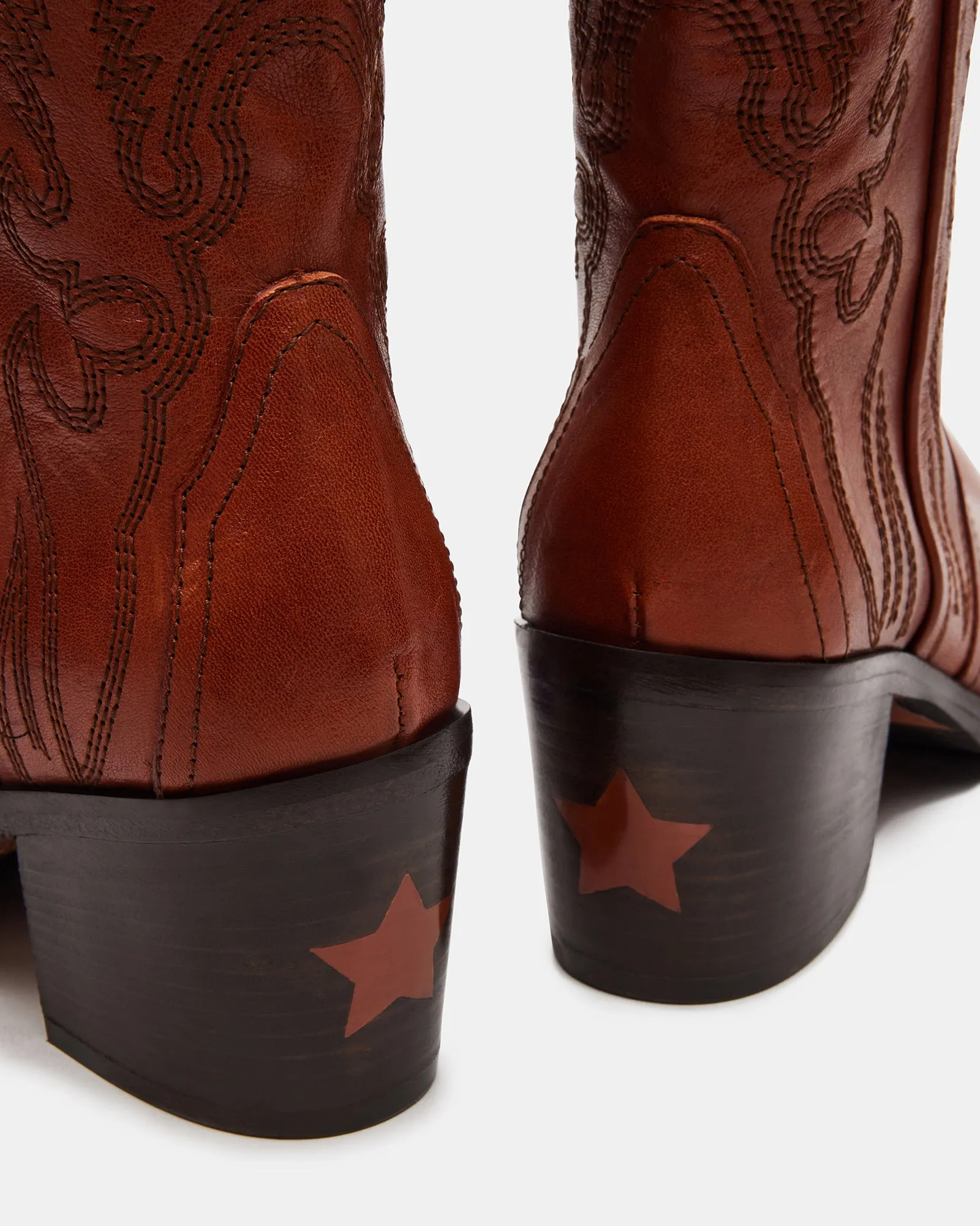 SALOON COGNAC LEATHER sold by Steve Madden product image thumbnail 3