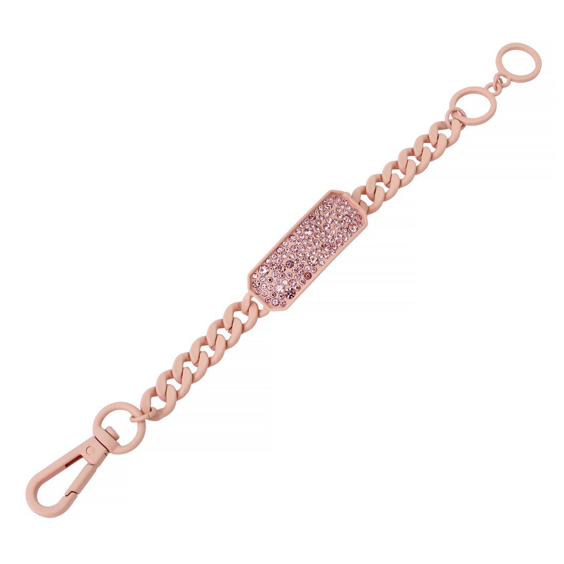 CHAIN LINK BRACELET BLUSH - SM REBOOTED sold by Steve Madden