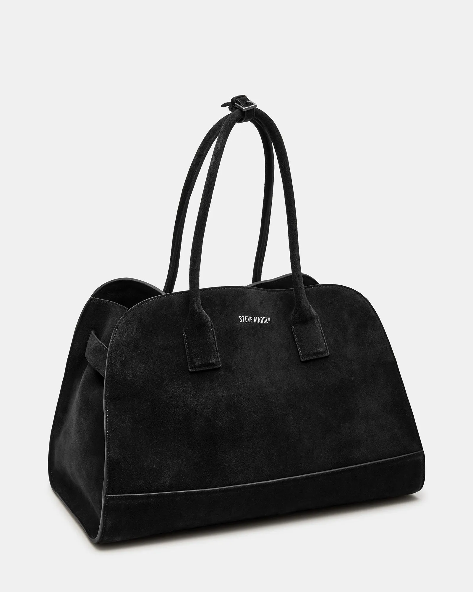 HEIDEE BAG BLACK SUEDE sold by Steve Madden product image thumbnail 3