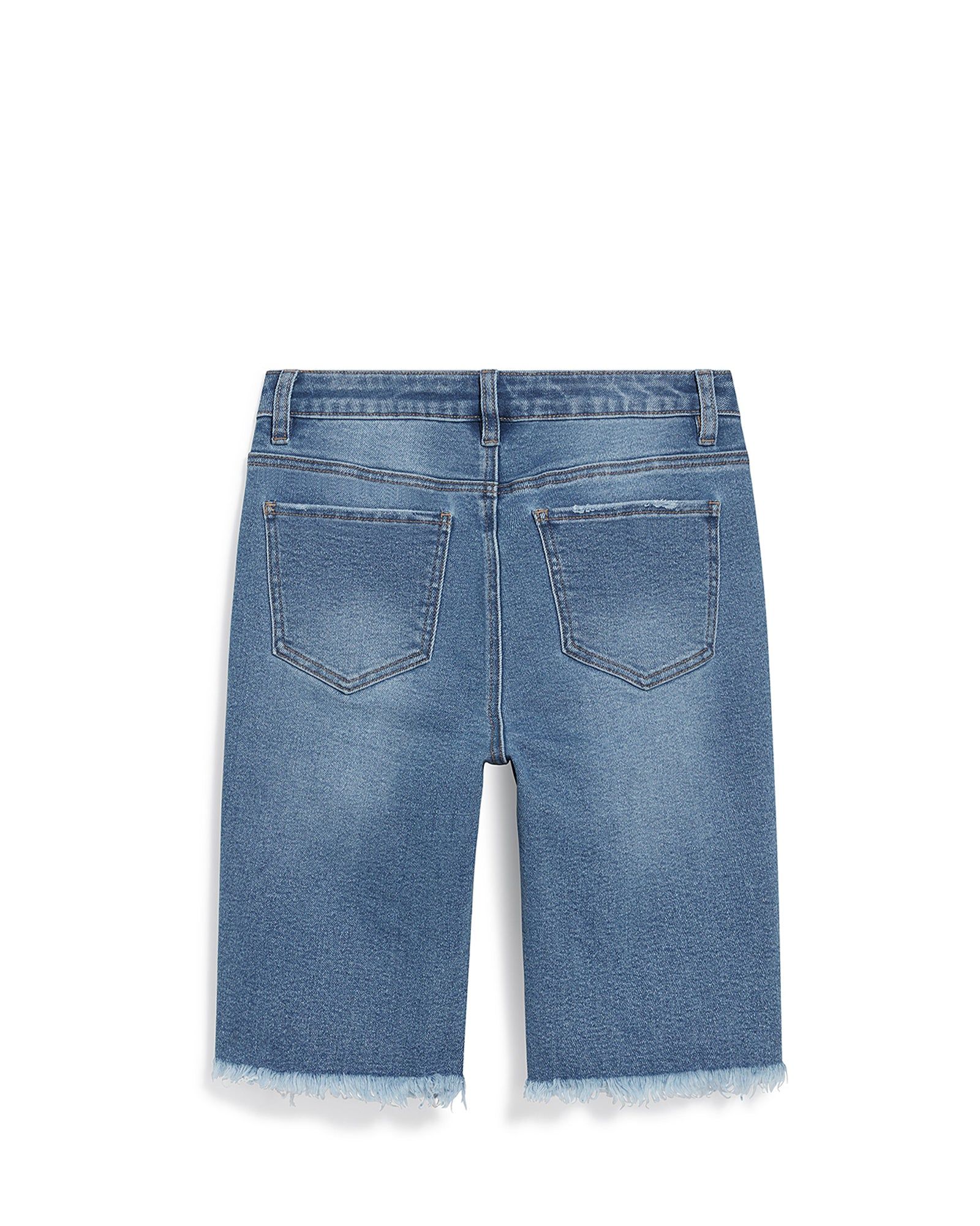 DISTRESSED BERMUDA SHORT DENIM FABRIC sold by Steve Madden product image thumbnail 5