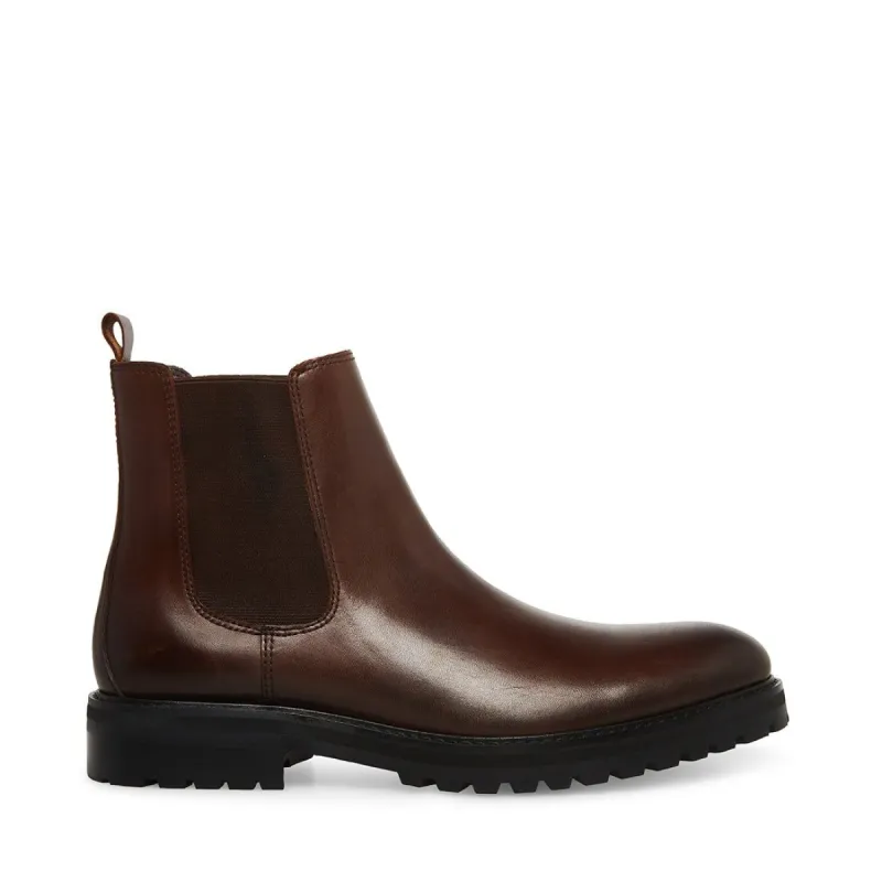 DUREN BROWN LEATHER sold by Steve Madden