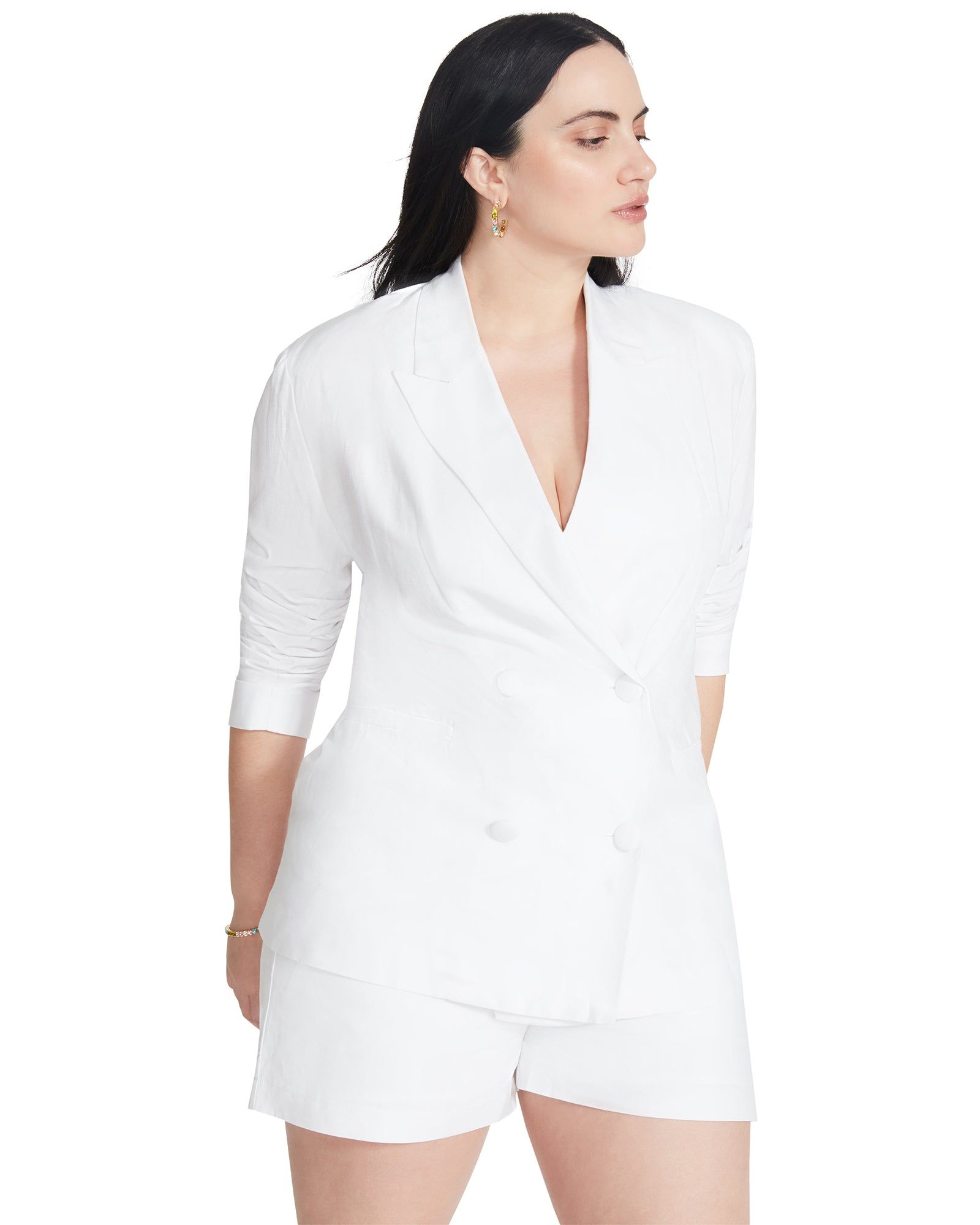 BALDWIN BLAZER WHITE sold by Steve Madden product image thumbnail 3