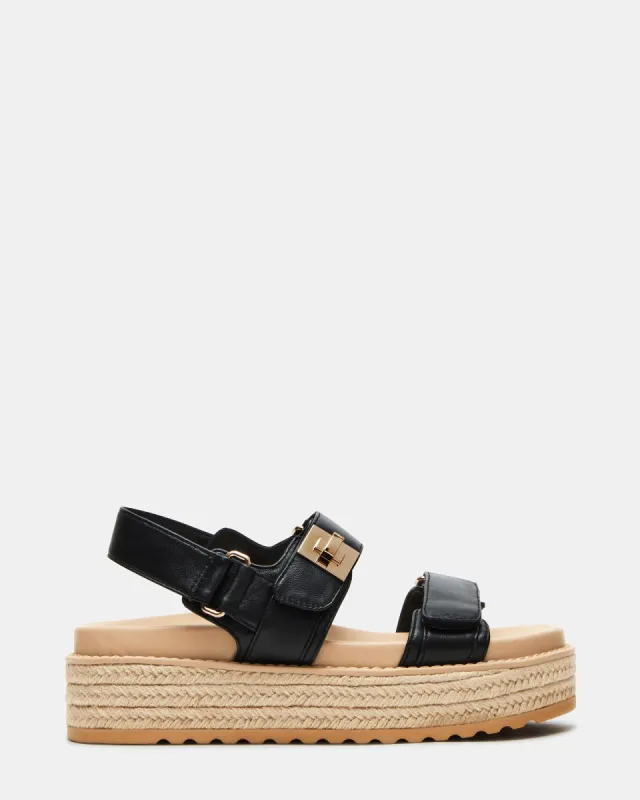 BIGMONA NATURAL BLACK sold by Steve Madden