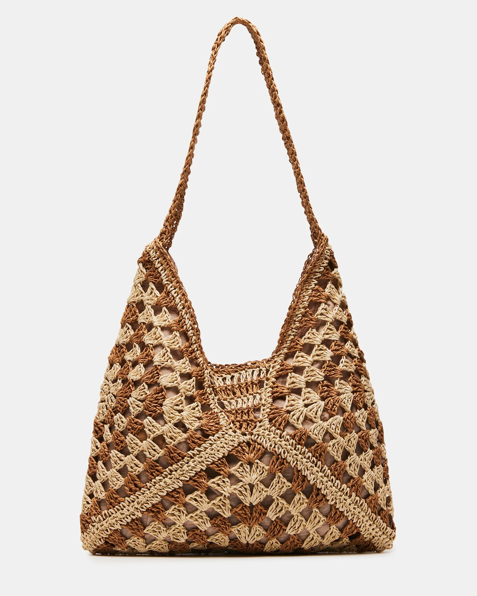 BORA BAG NATURAL MULTI sold by Steve Madden