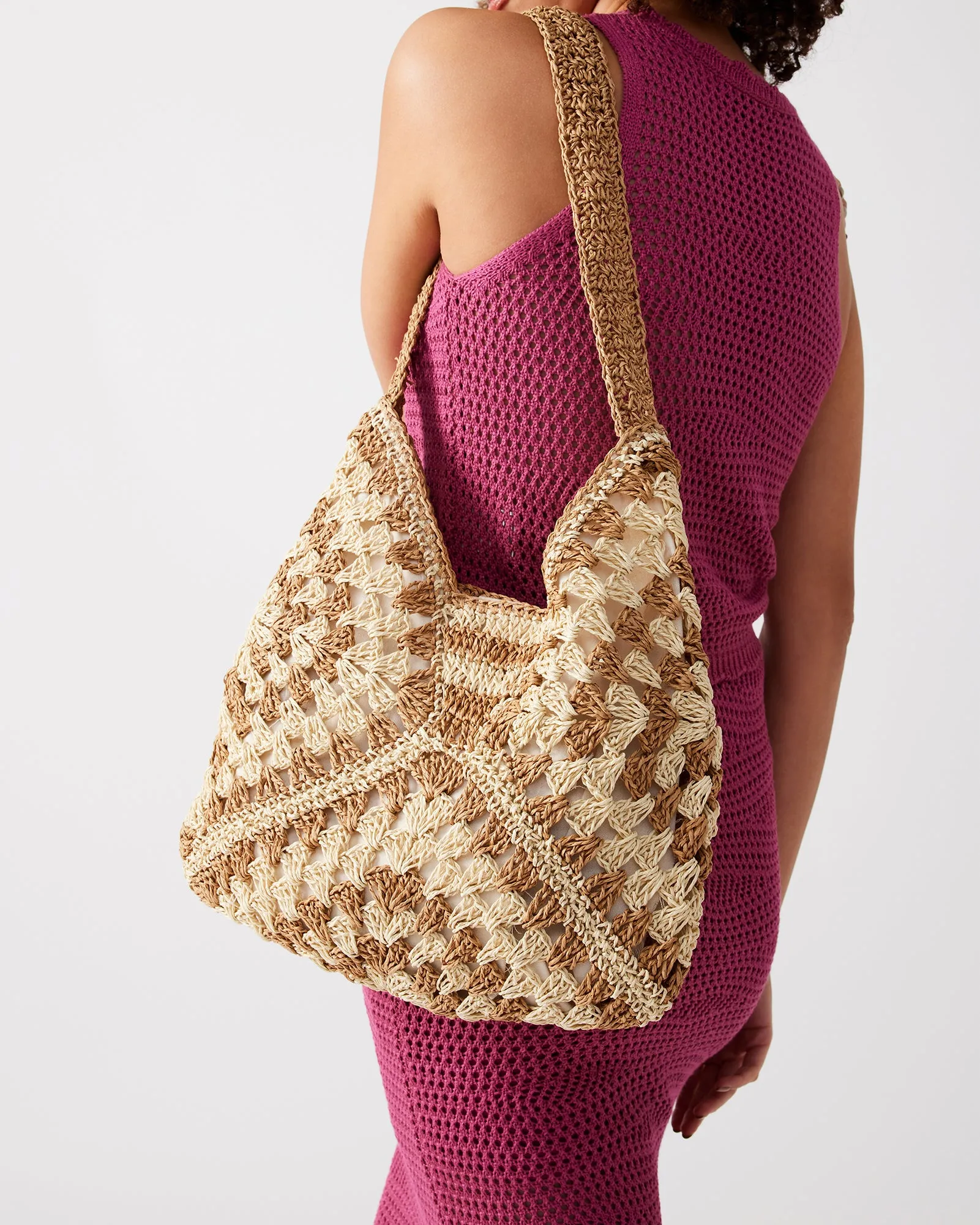 BORA BAG NATURAL MULTI sold by Steve Madden product image thumbnail 2