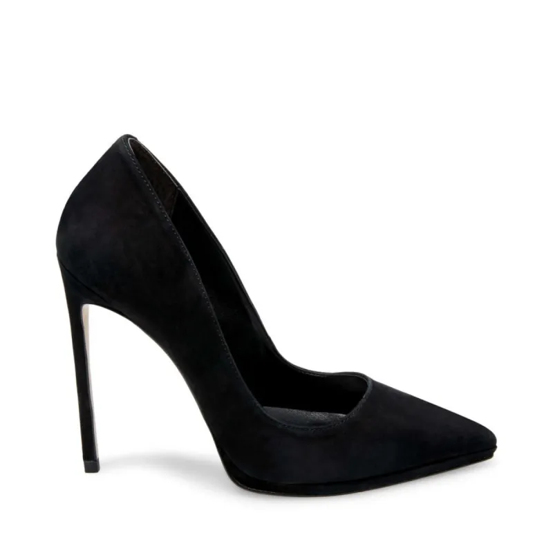 LOVEY BLACK NUBUCK - SM REBOOTED sold by Steve Madden
